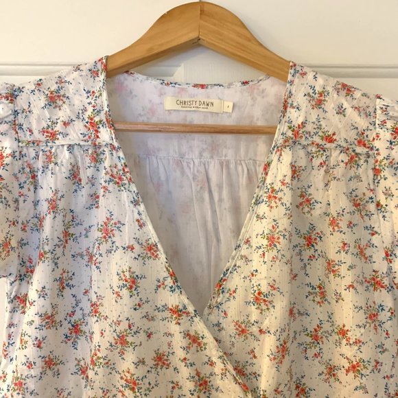 CHRISTY DAWN Dawn Dress Primrose Bouquet Sz SMALL - Picture 3 of 6